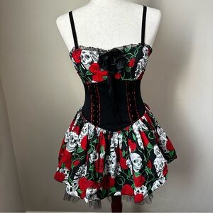 Lip Service Day of the Dead Dress